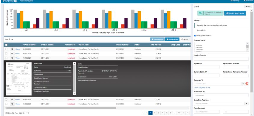 screenshot of Scrypt AI